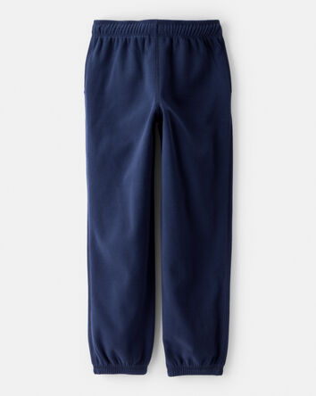 Garçons - Pantalons de jogging en polaire - Marine, 