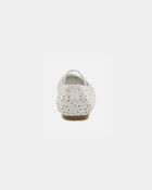Toddler Girl Floral Mary Jane Shoes - White, image 3 of 6 slides
