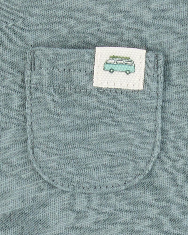 Bébé Emballage de 2 barboteuses à motif de plage, image 3 sur 4 diapositives