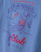 Toddler Girl Mermaid Top - Blue, image 3 of 5 slides