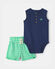 Bleu/Vert