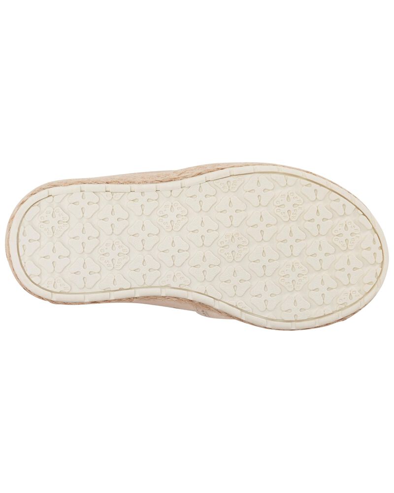 Enfant Espadrilles à enfiler à effet métallique, image 5 sur 7 diapositives