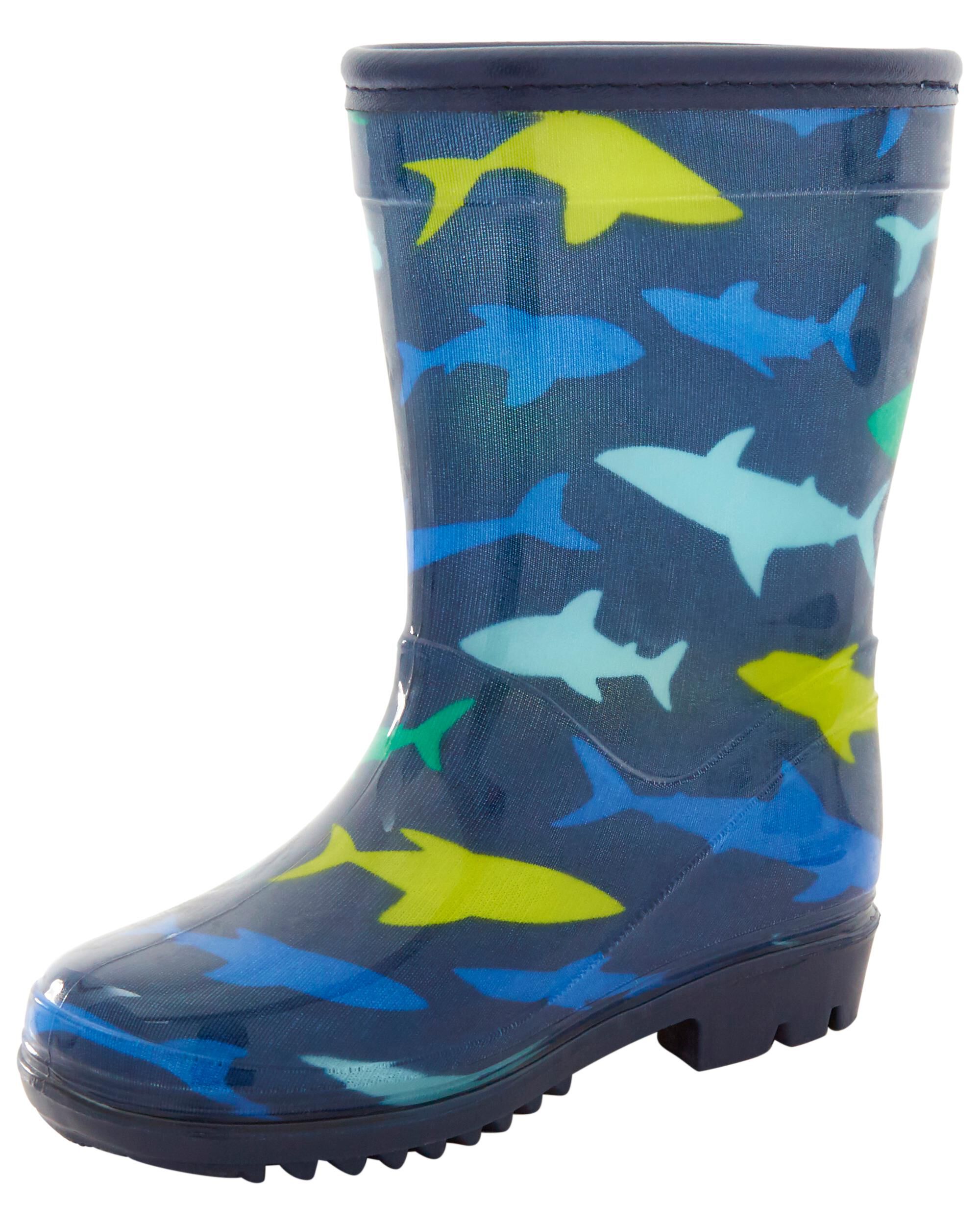 Shark raincoat and sales boots