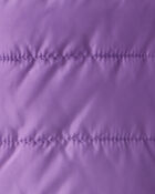 Kid Hooded Puffer Jacket - Purple, image 4 of 4 slides