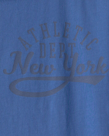 Gar&ccedil;ons - T-shirt imprim&eacute; New York - Bleu, 