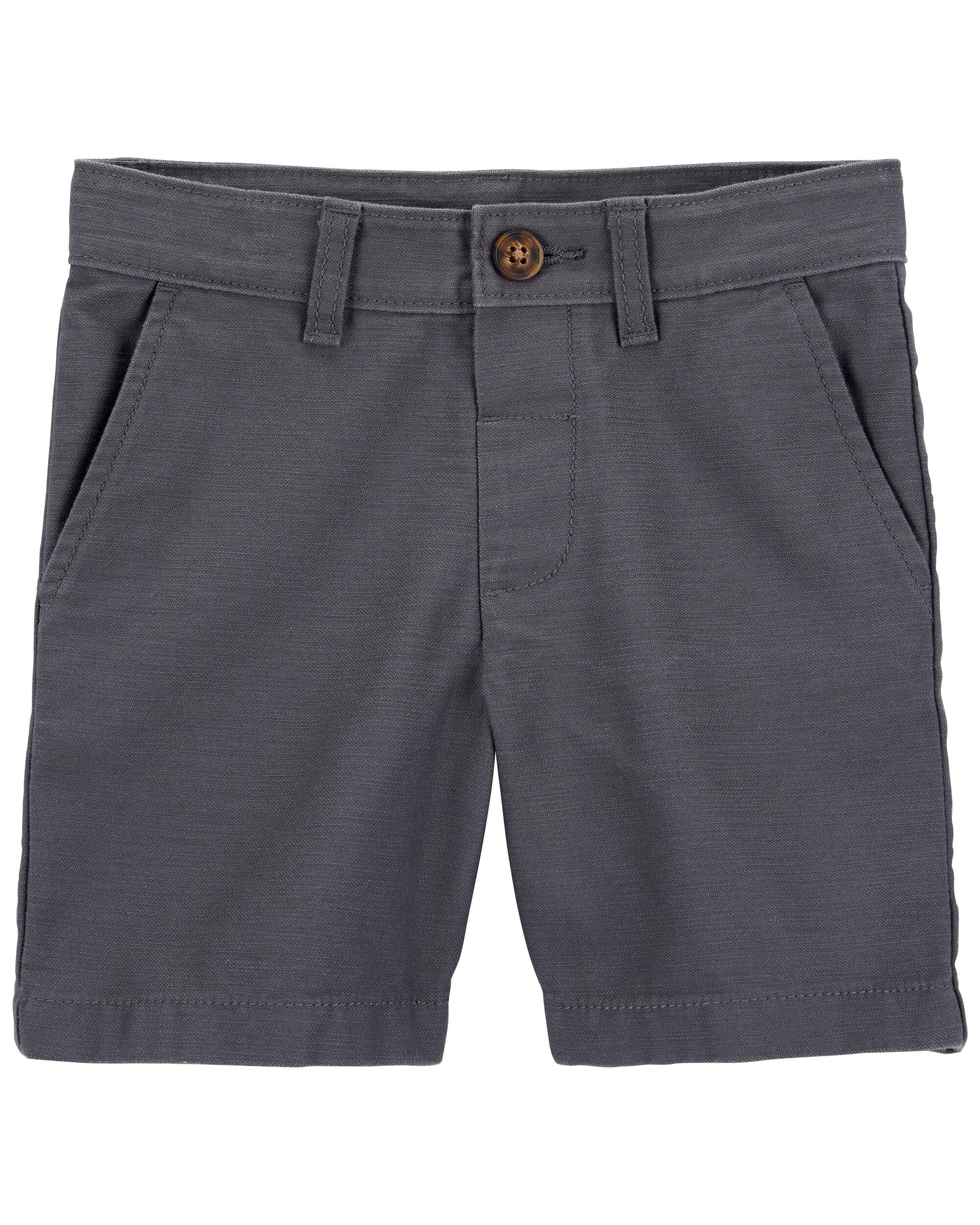 Navy blue khaki shorts online
