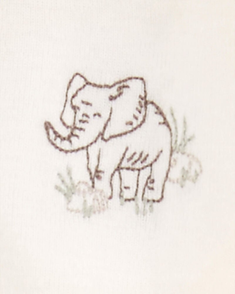 Baby 3-Piece Elephant Little Jacket Set, image 3 of 5 slides