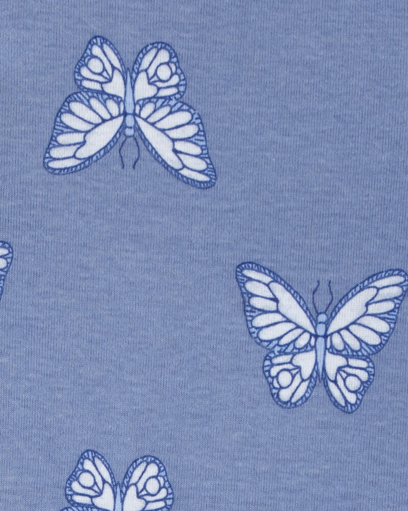 Bébé Emballage de 5 cache-couches à manches courtes à motifs de papillons, image 2 sur 8 diapositives