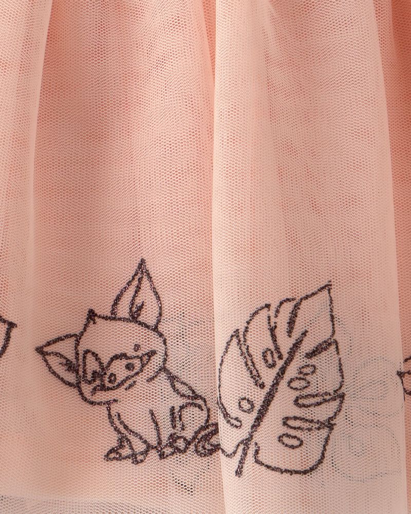 Tout-petit fille - Jupe-short en tulle scintillant Disney&copy; Moana - Orange, image 4 sur 5 diapositives