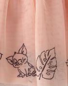 Tout-petit fille - Jupe-short en tulle scintillant Disney&copy; Moana - Orange, image 4 sur 5 diapositives