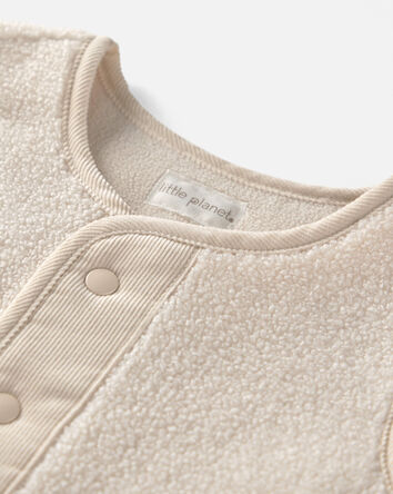 Tout-petit - Gilet en molleton teddy recycl&eacute;, 