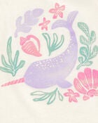 Toddler Narwhal Vintage Muscle Tank, image 2 of 3 slides