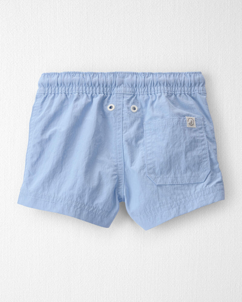 Baby Boy Recycled Solid Swim Trunks, image 2 of 5 slides