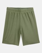 Boys Active Mesh Shorts - Green, image 1 of 4 slides
