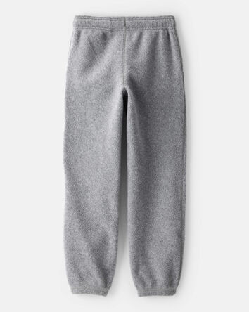 Garçons - Pantalons de jogging en polaire - Gris, 