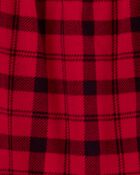 Plaid Fleece Nightgown, image 2 of 3 slides