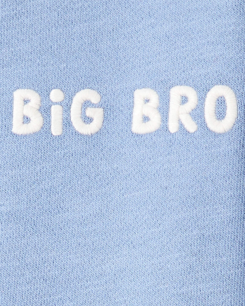Toddler Organic Cotton Big Bro Sweatshirt, image 3 of 5 slides
