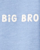 Toddler Organic Cotton Big Bro Sweatshirt, image 3 of 5 slides