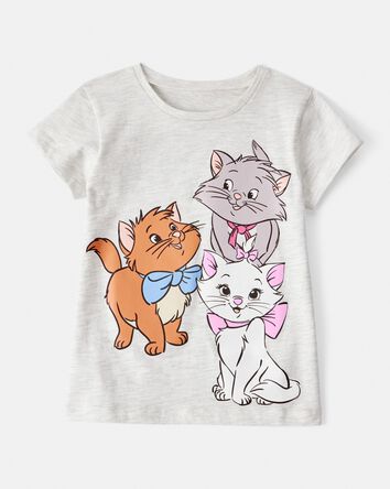 Toddler Girl Disney&copy; The Aristocats Short-Sleeve Graphic Tee - Grey, 