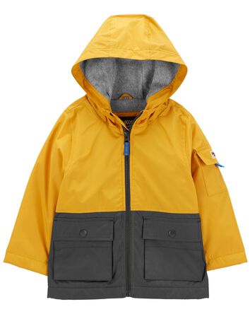 Kid Fleece-Lined Colourblock Jacket, 