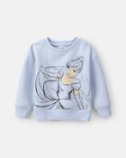 Toddler Girl Disney&copy; Cinderella Fleece Pullover Sweatshirt - Blue, image 1 of 3 slides