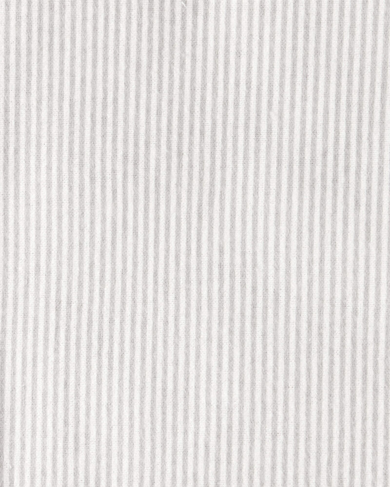 Baby 4-Pack Sheep Print Receiving Blankets - White/Grey, image 3 of 5 slides