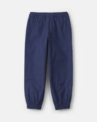 Boys Twill Joggers - Navy Blue, image 2 of 5 slides