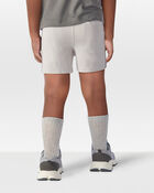 Toddler Striped Pull-On Knit Shorts - Grey, image 3 of 6 slides