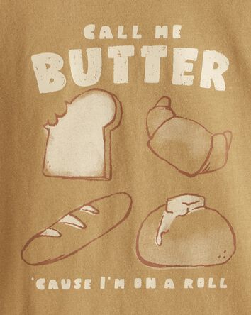Toddler Boy Bread Long-Sleeve Graphic Tee - Brown, 