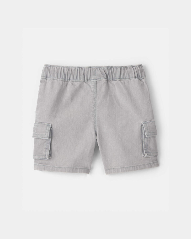 Tout-petit gar&ccedil;on - Short cargo - Gris, image 2 sur 4 diapositives