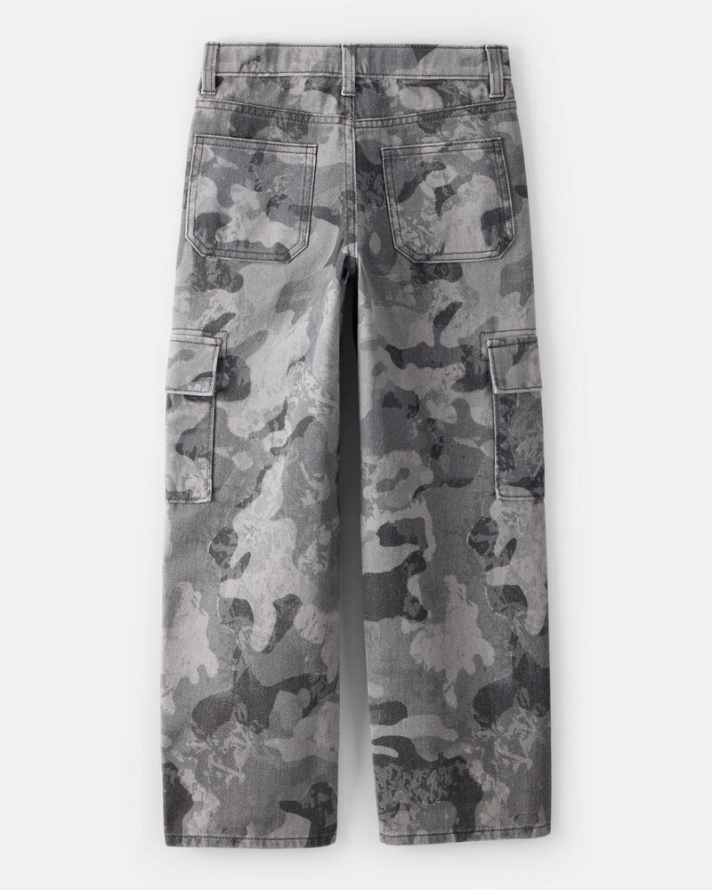 Boys Cargo Camo Fashion Pants, image 2 of 5 slides