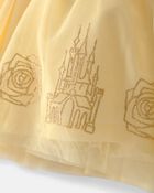 Tout-petit fille - Jupe-short en tulle scintillant Disney&copy; Belle - Jaune, image 3 sur 5 diapositives