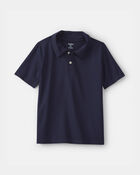 Boys Active Uniform Polo Shirt - Navy, image 1 of 3 slides