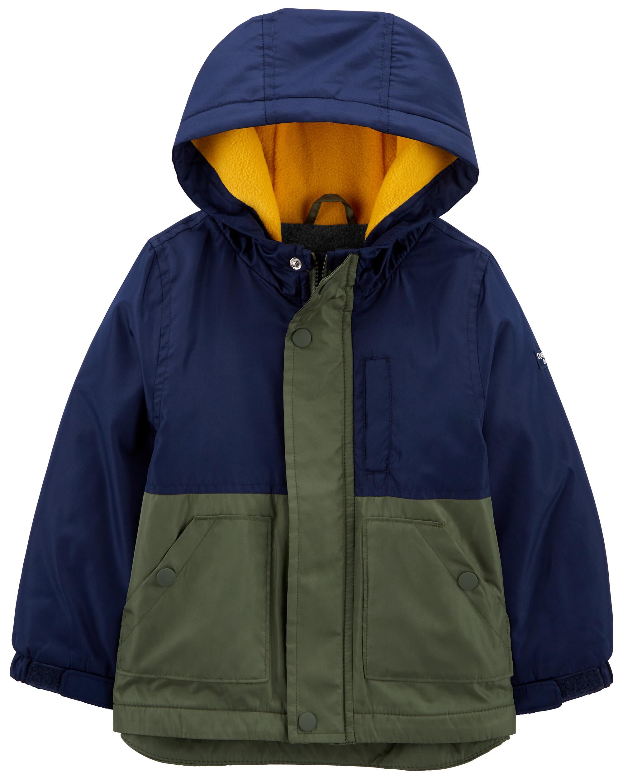 Olive Navy Colourblock Jacket Carter s Oshkosh Canada