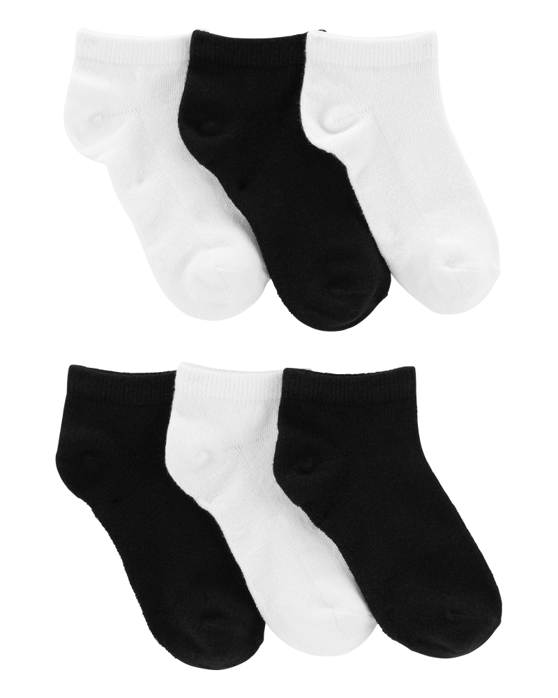 Kid 6-Pack Ankle Socks, image 1 of 2 slides