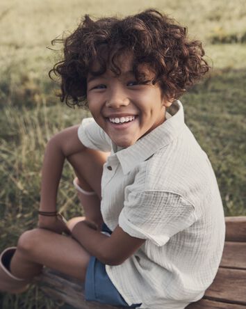 Kid 2-Piece Shorts Set Made with Organic Cotton, 