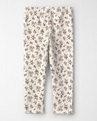Toddler Girl 2-Pack Recycled Fleece Bottoms Made with Organic Cotton, image 2 of 5 slides