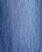 Kid Tapered Iconic Denim Drawstring Joggers - Medium Wash, image 3 of 4 slides