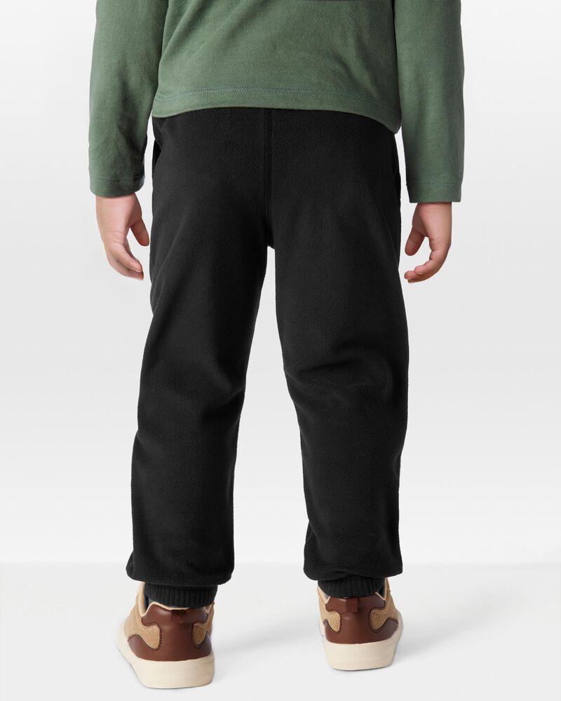 Toddler Pull-On Microfleece Sweatpants, image 2 of 6 slides