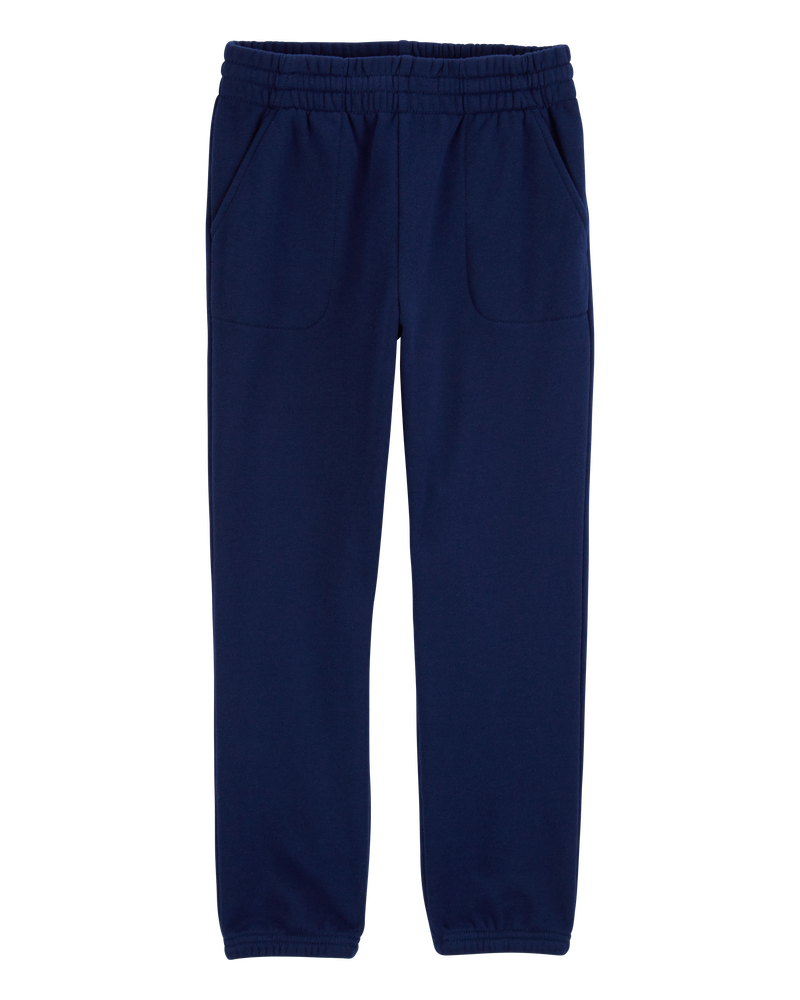 Kid Pull-On Fleece Pants, image 1 of 4 slides