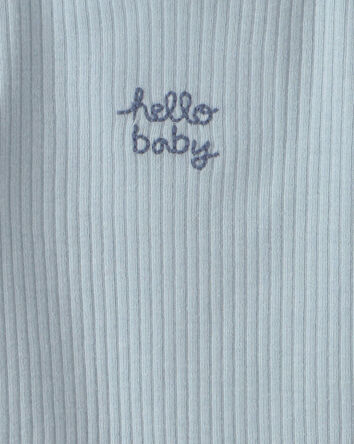 Baby 5-Pack Whale Multipack Bodysuits, 