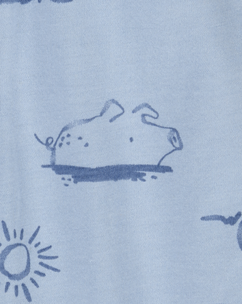 Baby 3-Piece Dog Print Little Cardigan Set, 