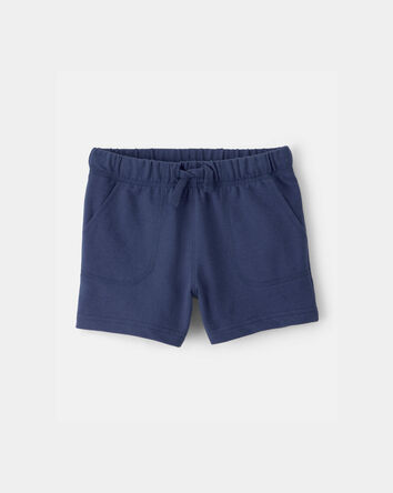 Toddler Boy French Terry Shorts - Blue, 