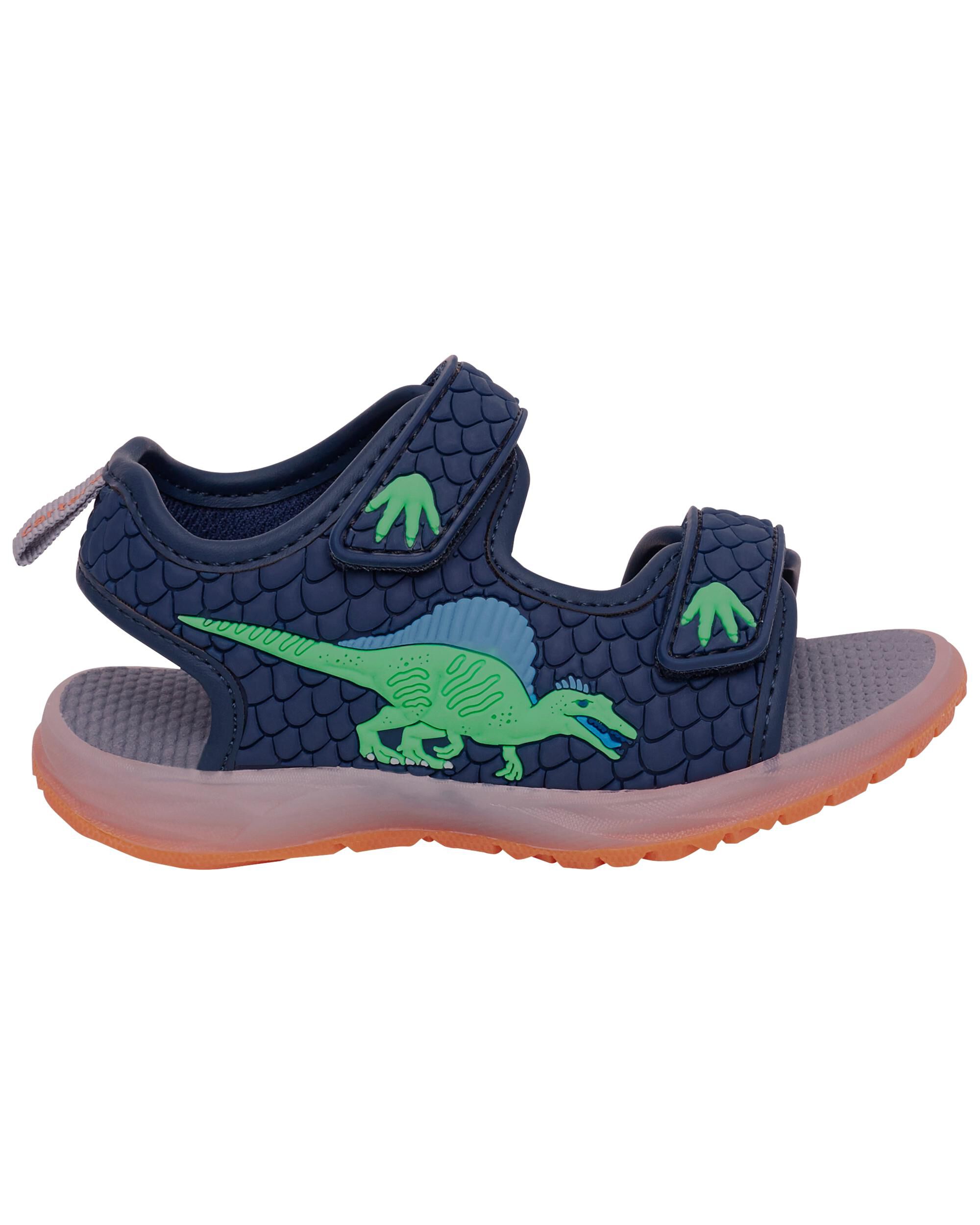 Blue Toddler Dino Light Up Sandal Carter s Oshkosh Canada