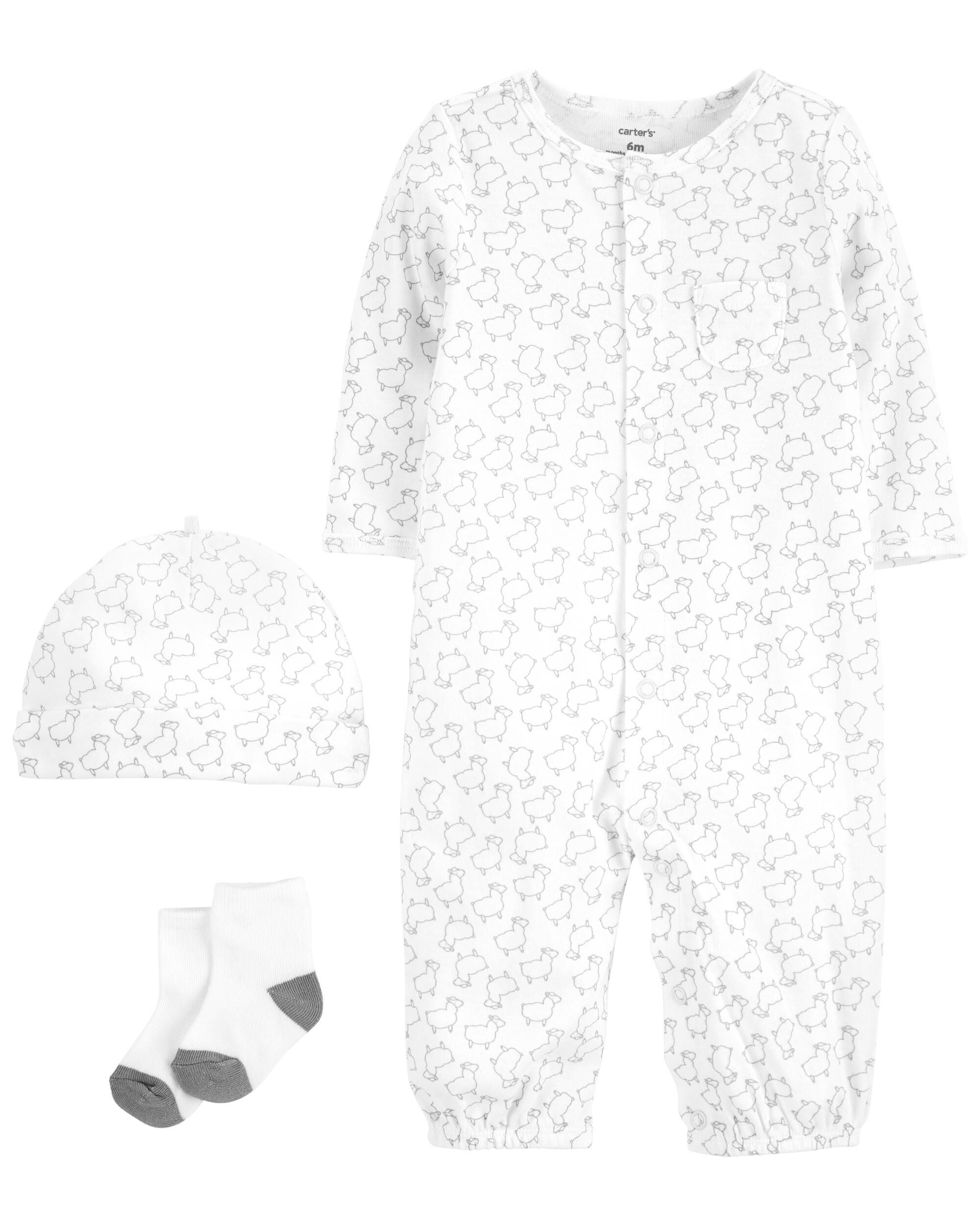 Grey 3 Piece Take Me Home Set Carter s Oshkosh Canada