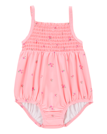 Baby 1-Piece Floral Swimsuit, 