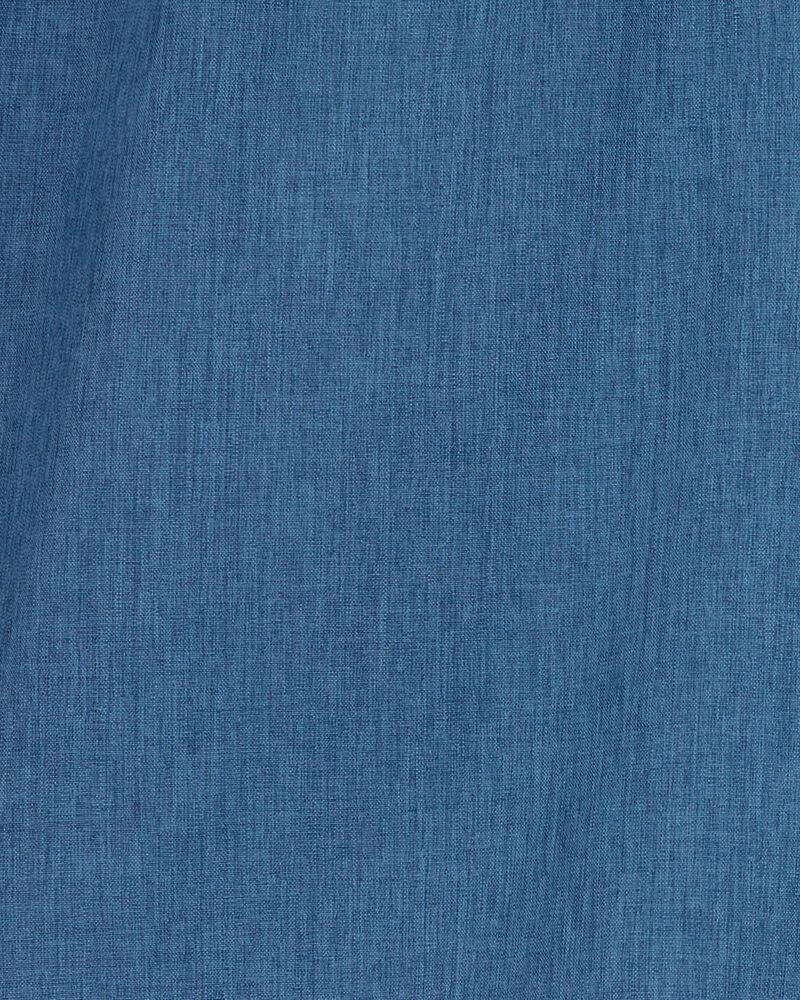 Enfant Short de randonn&eacute;e pour tous les jours - Bleu marine, image 3 sur 3 diapositives