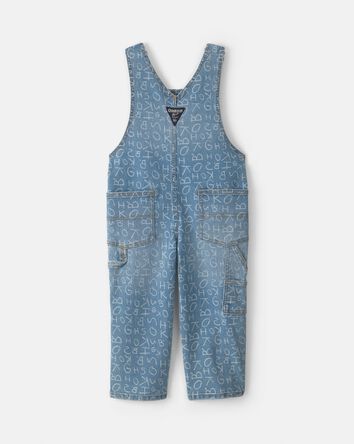 Toddler Alphabet Overalls, 