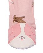 Baby 1-Piece Dog 100% Snug Fit Cotton Footie Pyjamas, image 3 of 4 slides