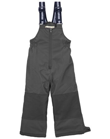 Toddler Heavyweight Snow Pants With Removable Bib, 